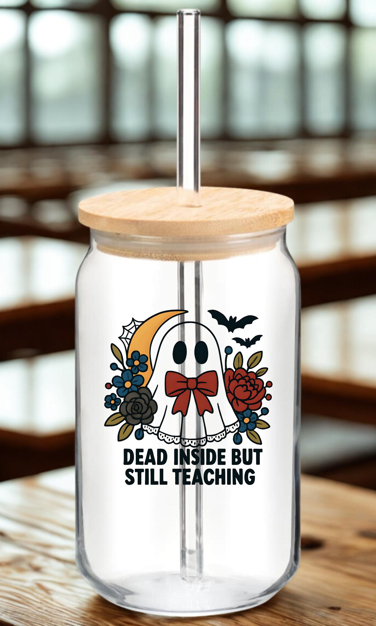 Dead Inside Teacher Drinkware