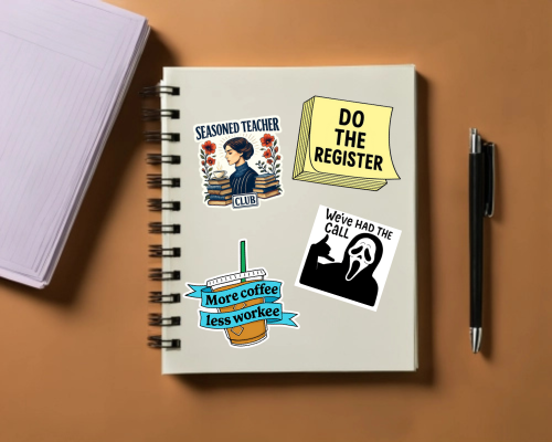 Seasoned Teacher Laptop/Notebook Sticker