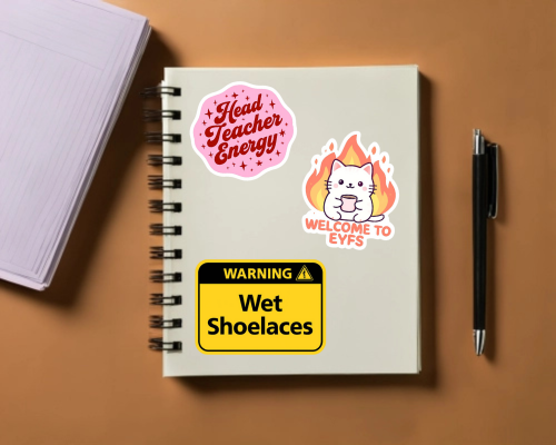 Head Teacher Energy Laptop/Notebook Sticker