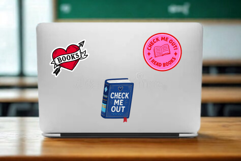 I Love Books Sticker