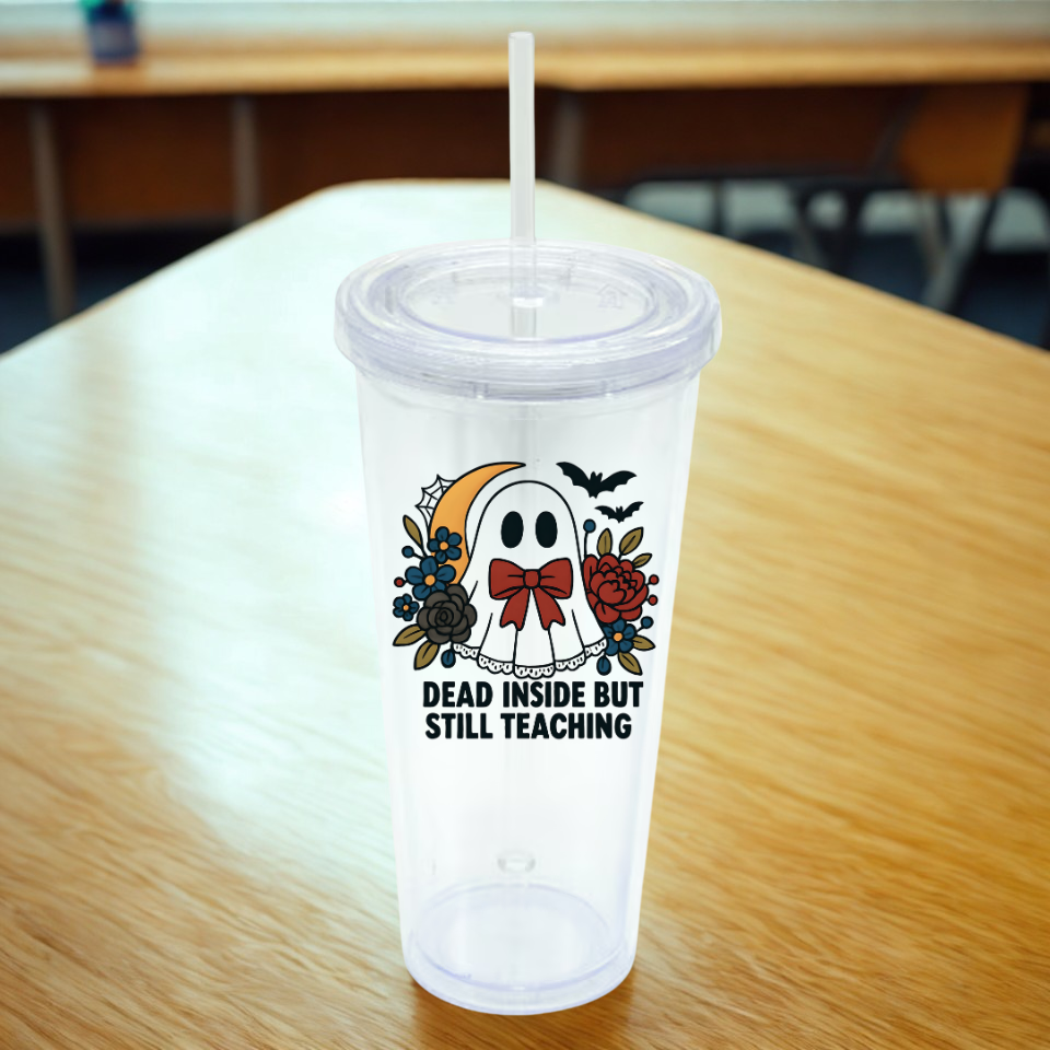 Dead Inside Teacher Drinkware