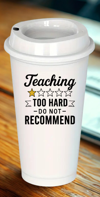 Teaching Review Teacher Drinkware