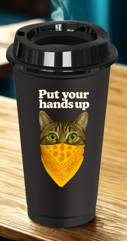 Put your hands up! Teacher Drinkware