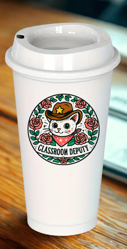 Classroom Deputy Teacher Drinkware