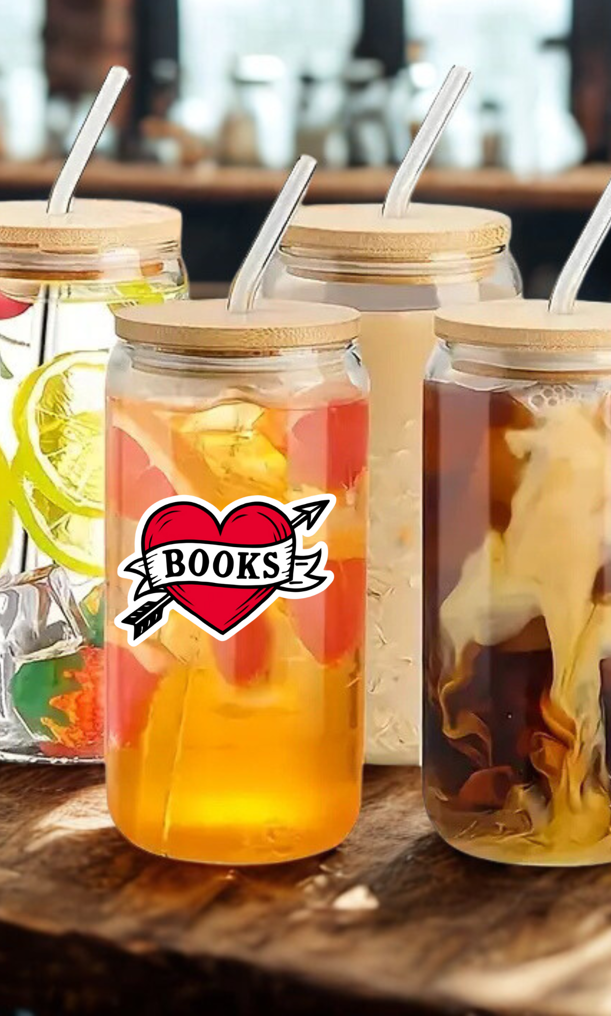 I love books Drinkware