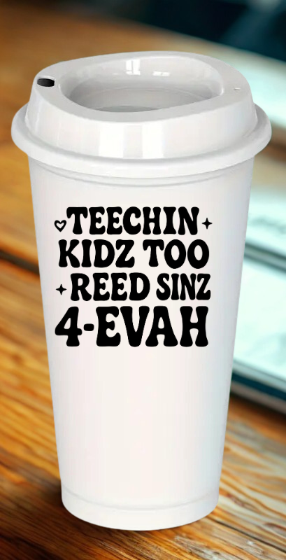 Teechin Kidz to Reed Drinkware