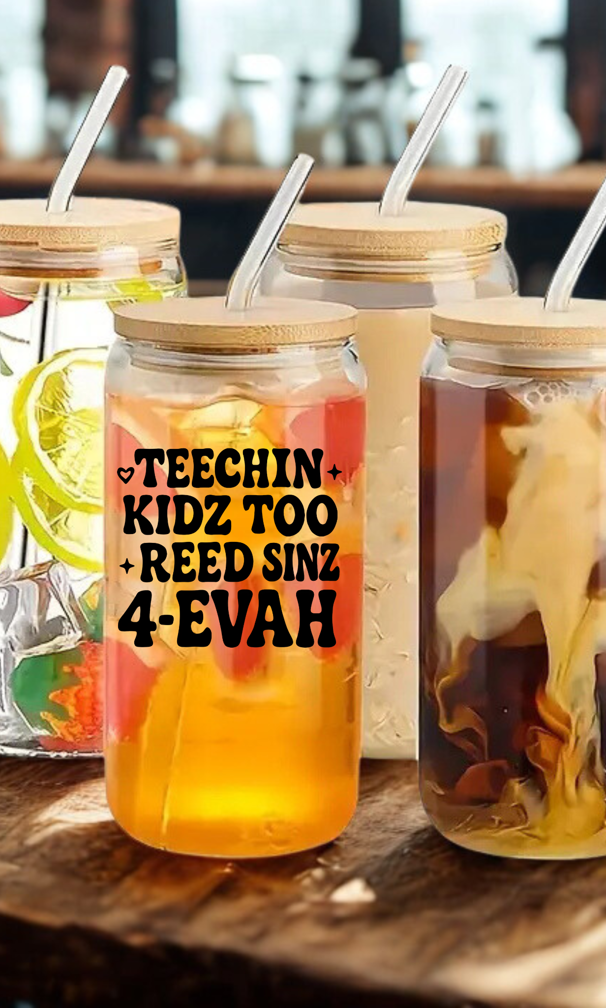 Teechin Kidz to Reed Drinkware