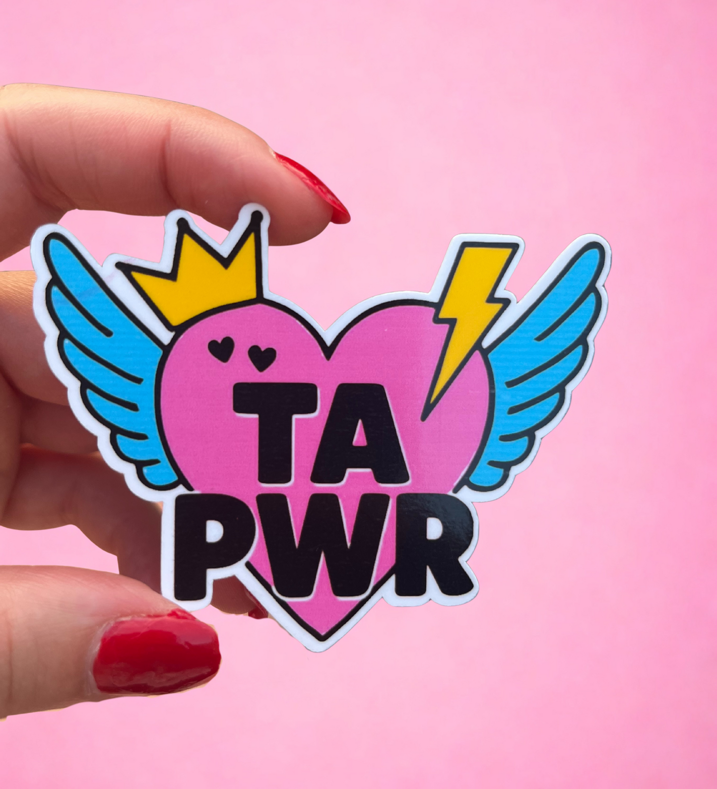 TA PWR Laptop/Notebook Sticker