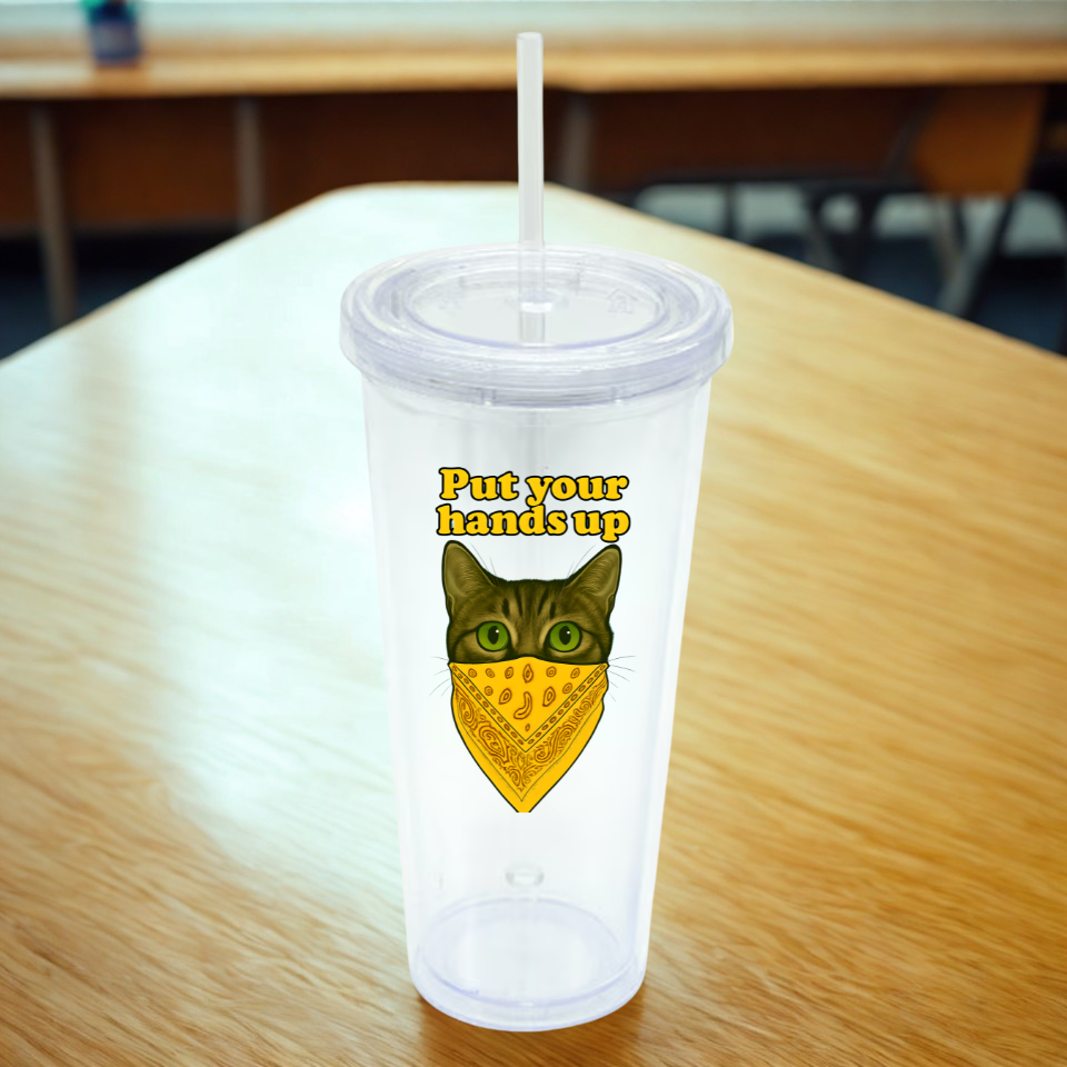 Put your hands up! Teacher Drinkware